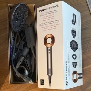 Dyson Supersonic Hair Dryer in Silver and Copper